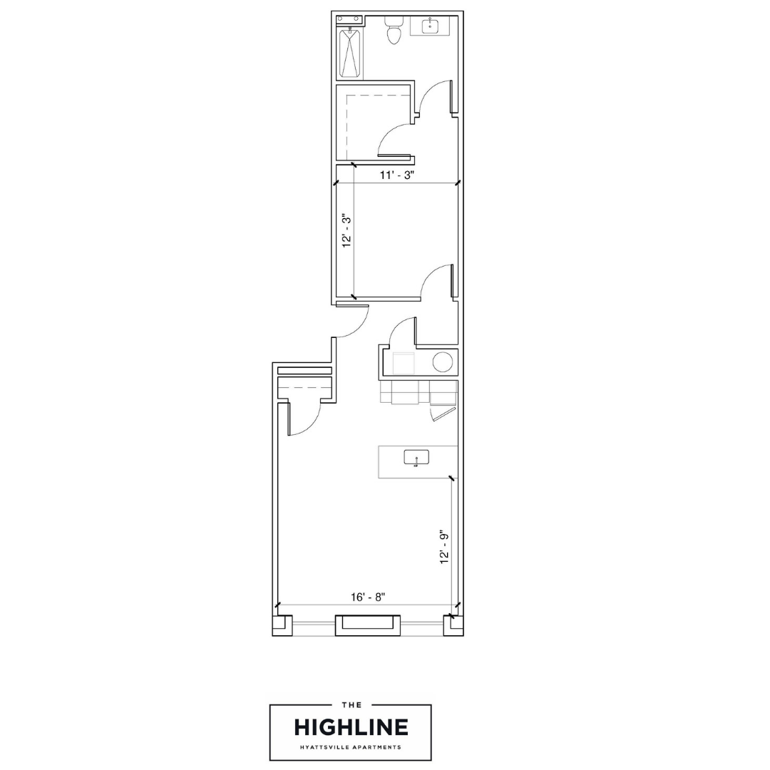 Floor plan layout diagram for DaVinci